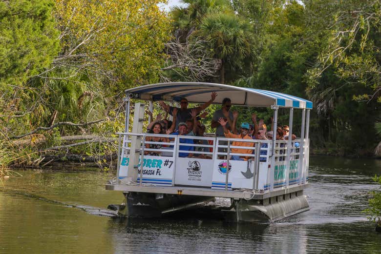 Paseo en barco por Crystal River