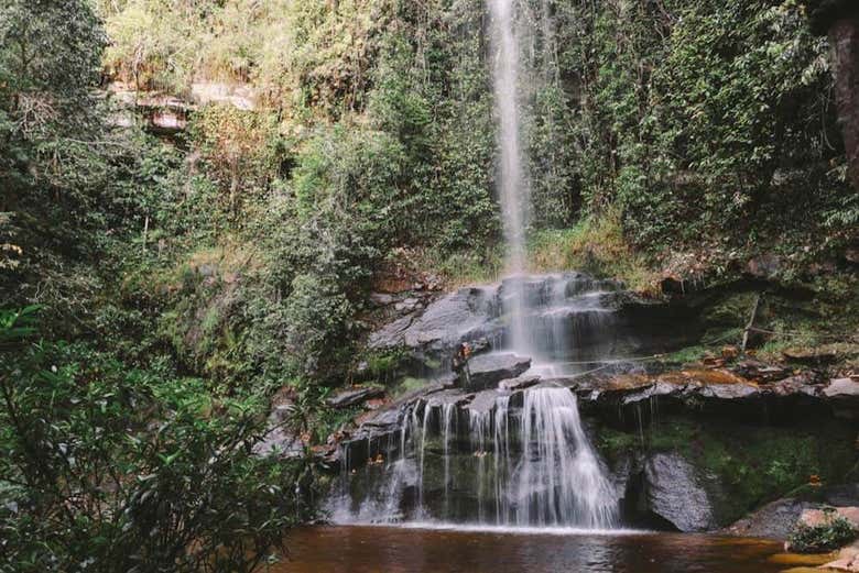 Senderismo por la cascada del Rosario
