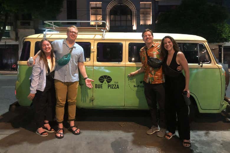 Tour por Buenos Aires en furgoneta Volkswagen + Pizza