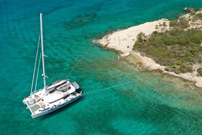 Paseo en catamarán por Dajla