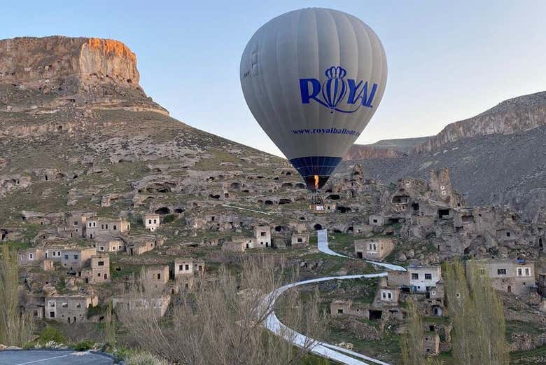 Paseo en globo por el valle de Soganli