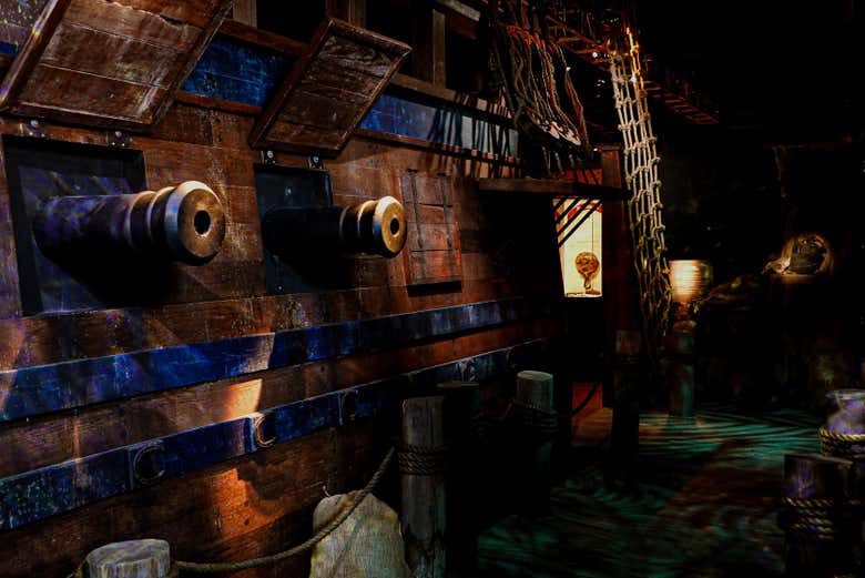 Entrada al museo Real Pirates Salem