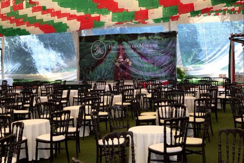 Cena en la Hacienda de los Morales