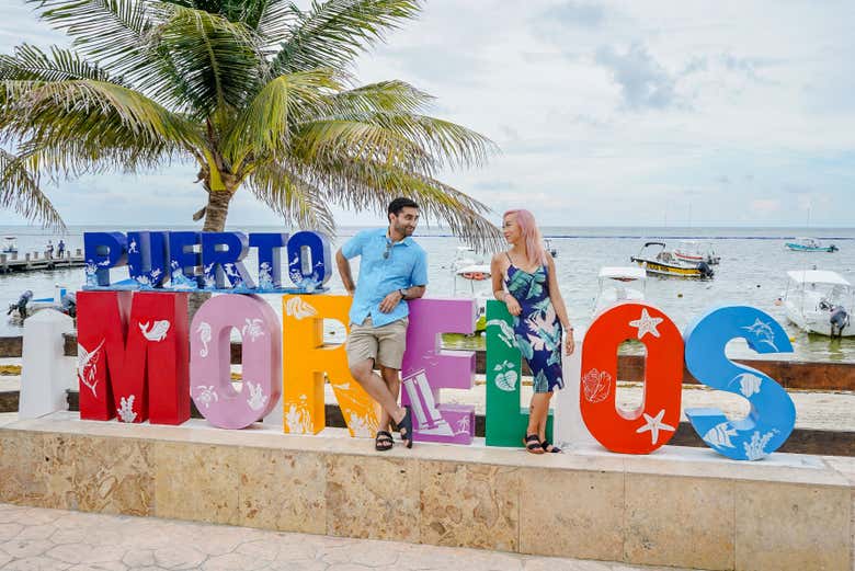 Sesión fotográfica en Puerto Morelos