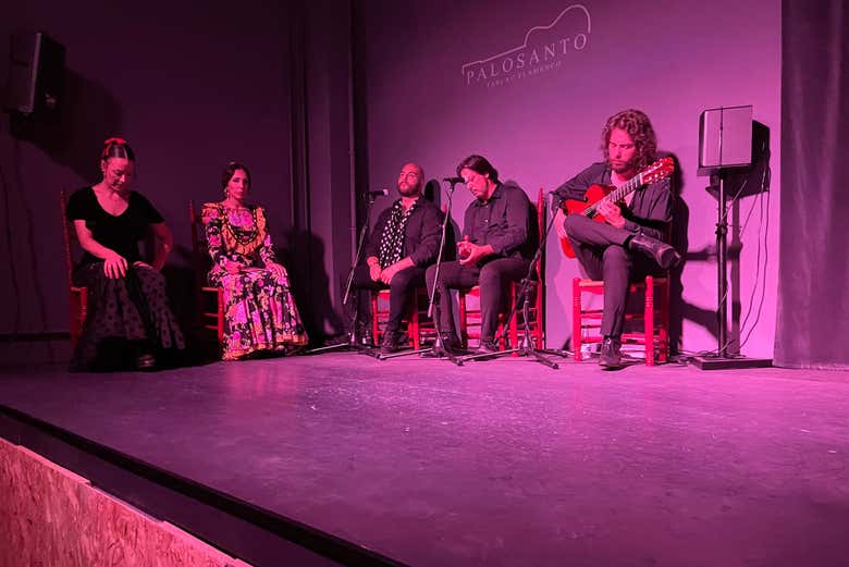 Espectáculo flamenco en el tablao Palosanto - Galería 2