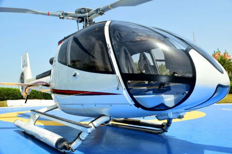Paseo en helicóptero por Abu Dhabi