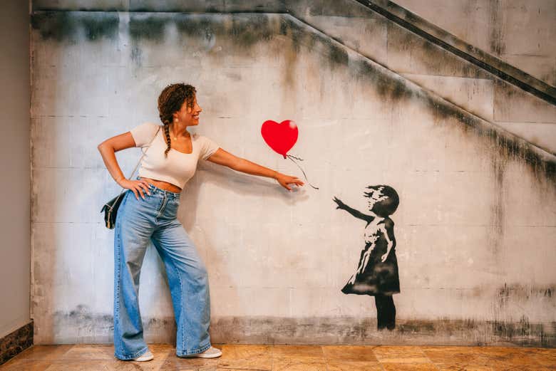 Entrada al Museo Banksy de Barcelona