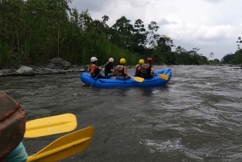 Rafting en el río Chimbo