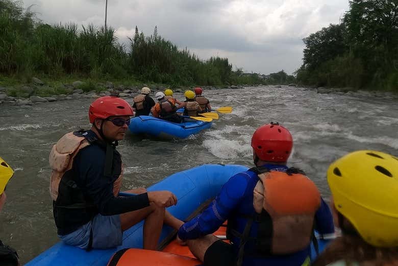 Rafting en el río Chimbo
