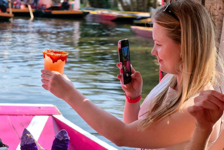 Paseo en trajinera por Xochimilco