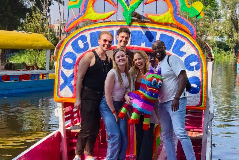 Paseo en trajinera por Xochimilco