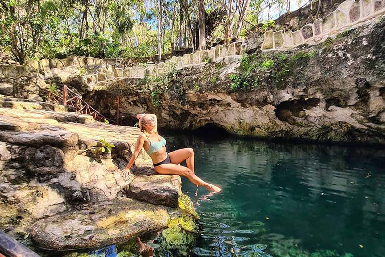Tulum + Cenotes Casa Tortuga + Escultura Ven a la Luz
