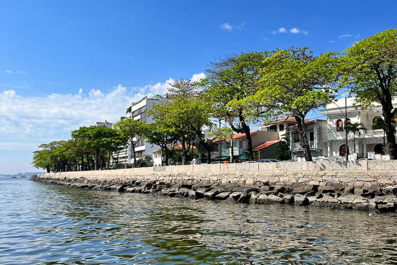 Paseo en barco por la bahía de Guanabara