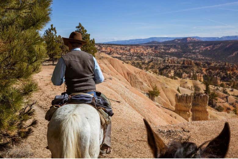 Paseo a caballo por el Cañón Bryce
