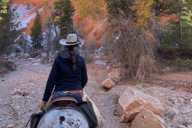 Paseo a caballo por el Cañón Bryce