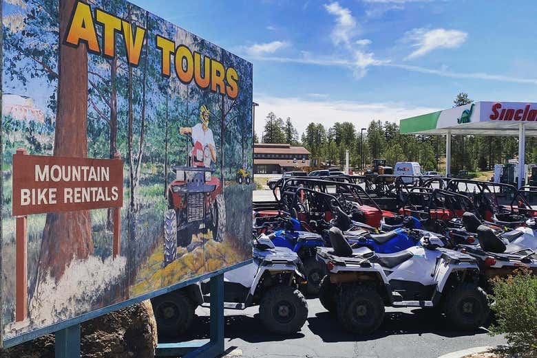 Tour en quad por el Cañón Bryce