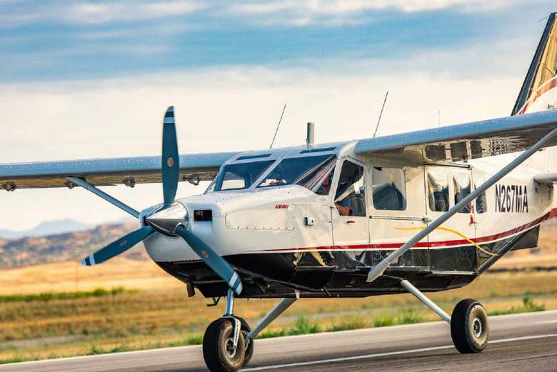 Paseo en avioneta por el Parque Nacional Tierra de Cañones