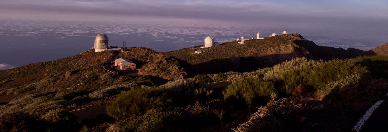 Observación de estrellas en el Roque de los Muchachos