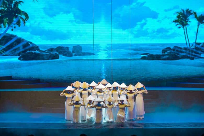 Entrada a Charming Danang Show