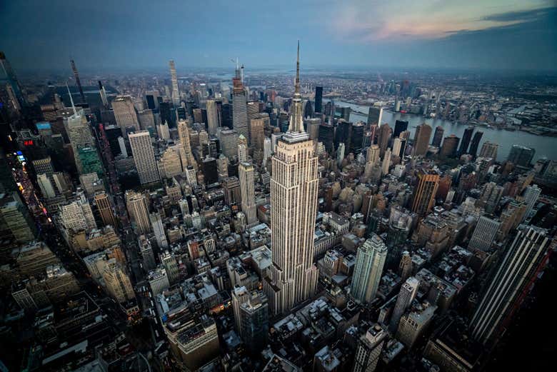 Paseo en helicóptero por Nueva York desde Westchester
