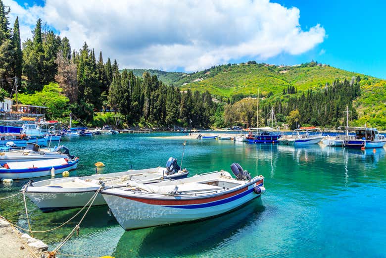 Paseo en velero por Corfú