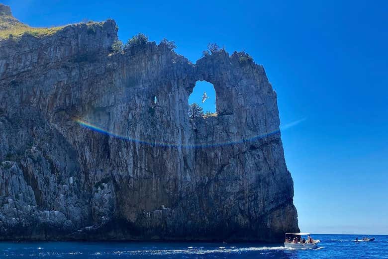 Paseo en barco por la costa de Palinuro