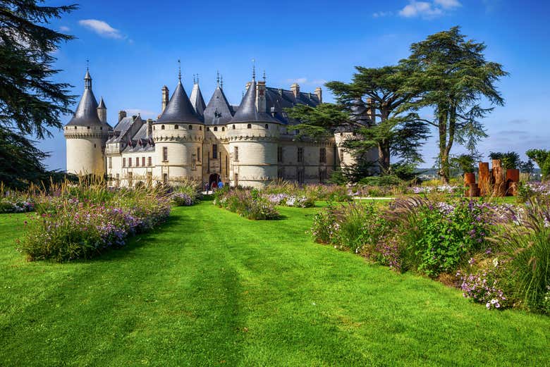 Entrada al castillo de Chaumont-sur-Loire