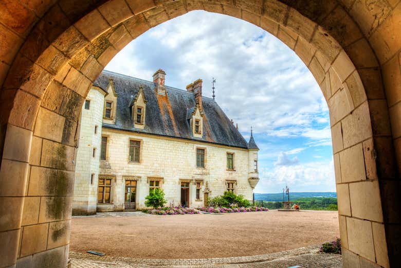 Entrada al castillo de Chaumont-sur-Loire