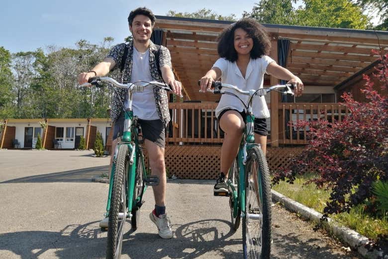 Alquiler de bicicleta en la isla de Orleans