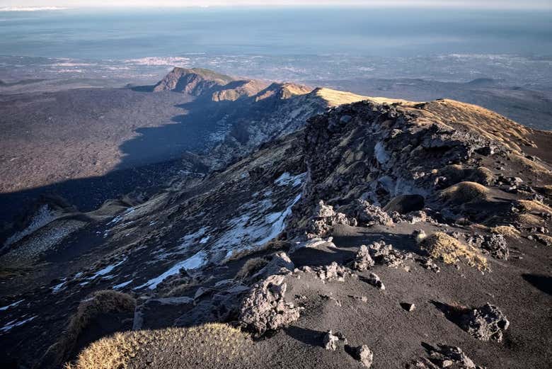 Ruta privada de senderismo por el Etna y el valle del Bove