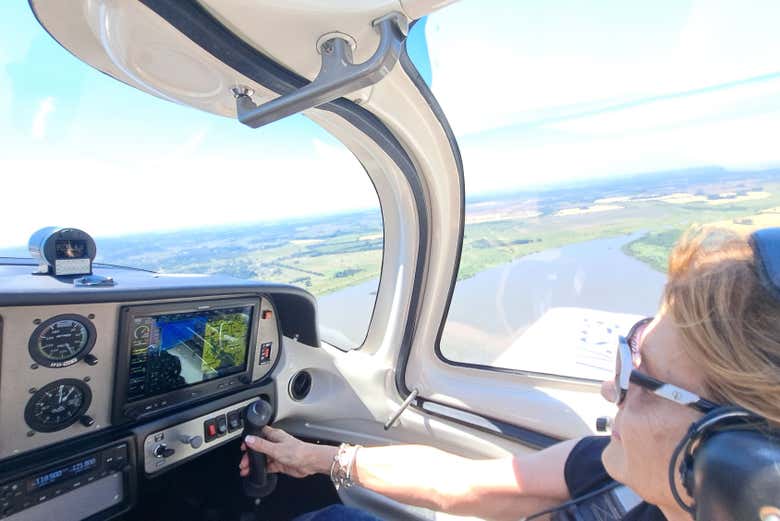 Vuelo privado en avioneta por Buenos Aires
