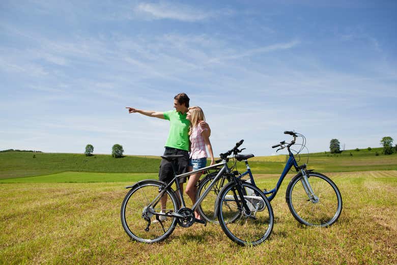 Tour en bicicleta eléctrica por los castillos de Chambord y Villesavin