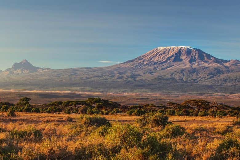 Ruta privada de trekking por el Monte Kenia