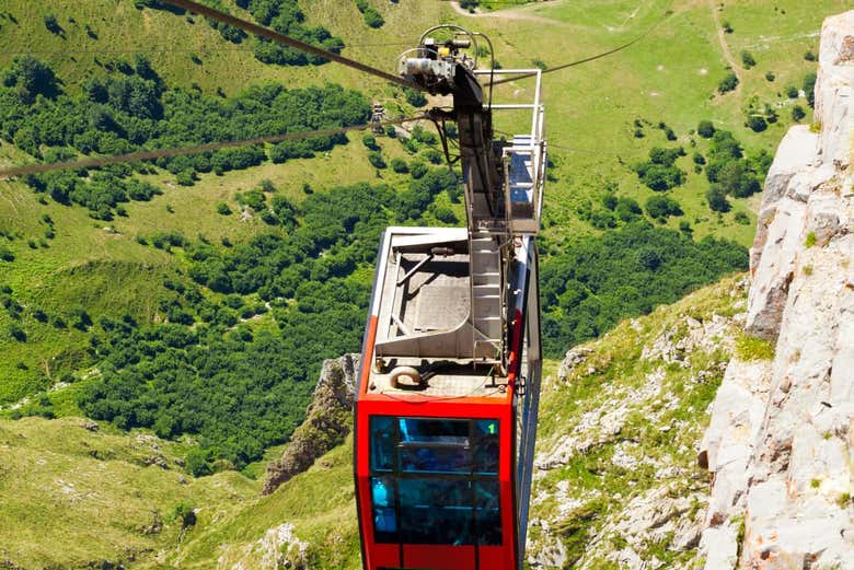 Entrada para el Teleférico de Fuente Dé