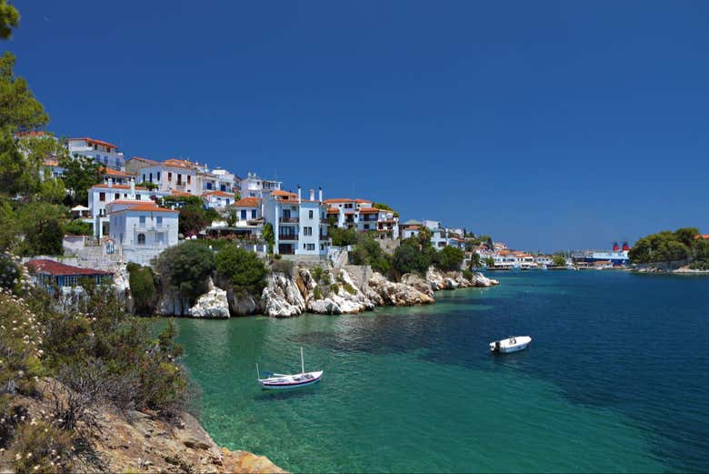 Tour de Scíathos, la vuelta a la isla en barco