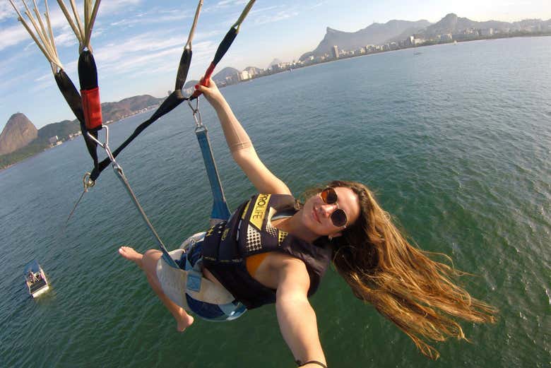 Parasailing en Río de Janeiro