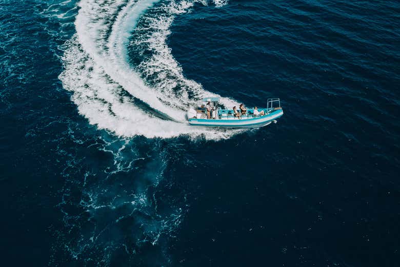 Excursión en barco por el sur de Menorca