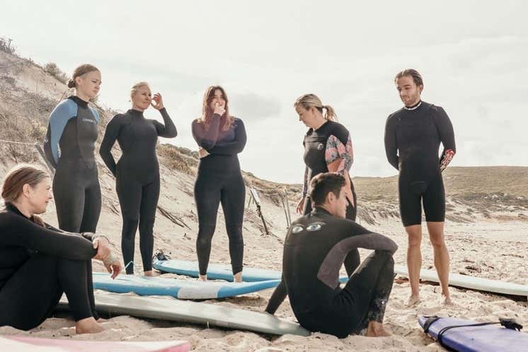 Curso de surf en Margaret River