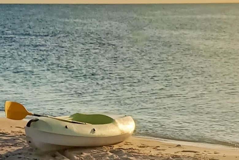 Tour en kayak al atardecer por Sidi Jmour