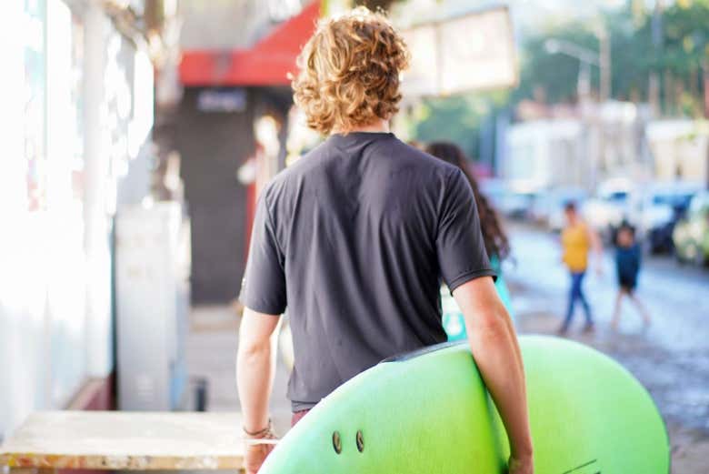 Curso de surf en Sayulita