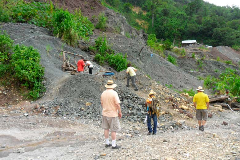 Excursión a las minas de larimar