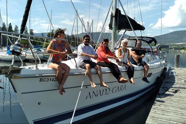 Paseo en velero por el lago Okanagan
