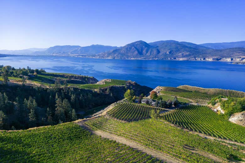 Paseo en velero por el lago Okanagan