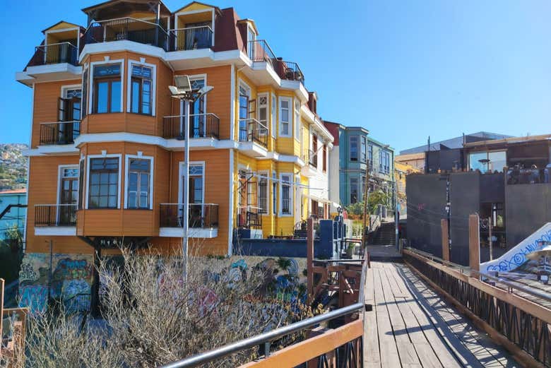 Free tour de los miradores y paseos de Valparaíso