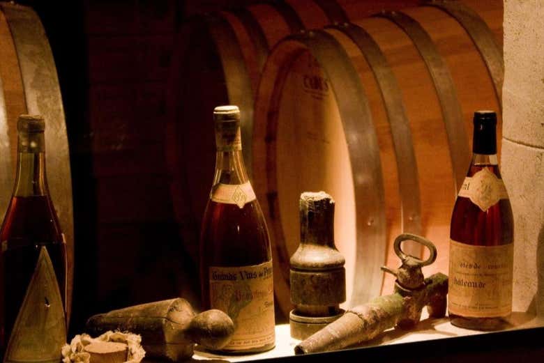 Visita a la bodega del Château de Saint Martin