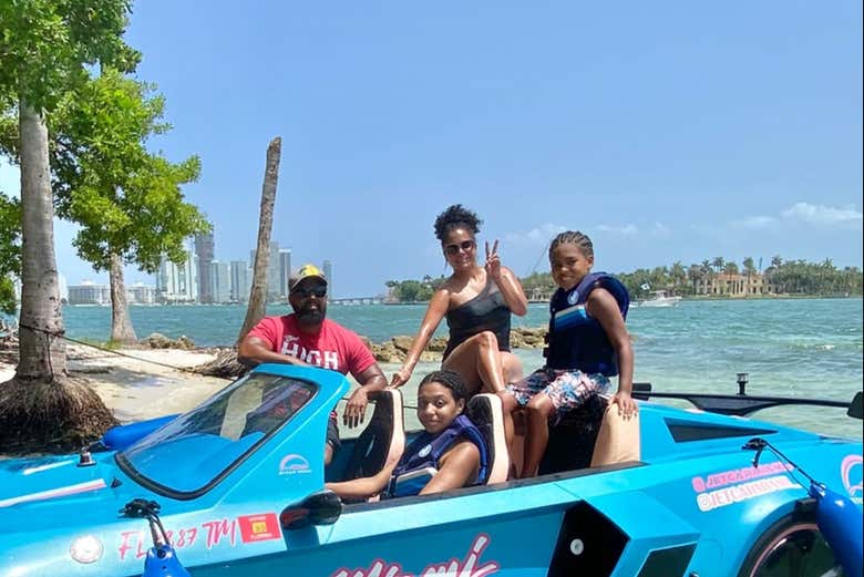 Alquiler de coche acuático en Miami