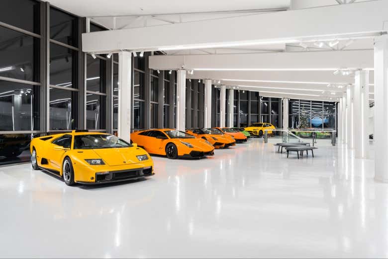 Entrada al Museo Lamborghini