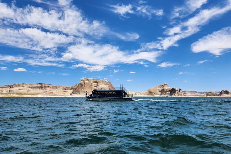Paseo en barco por el lago Powell