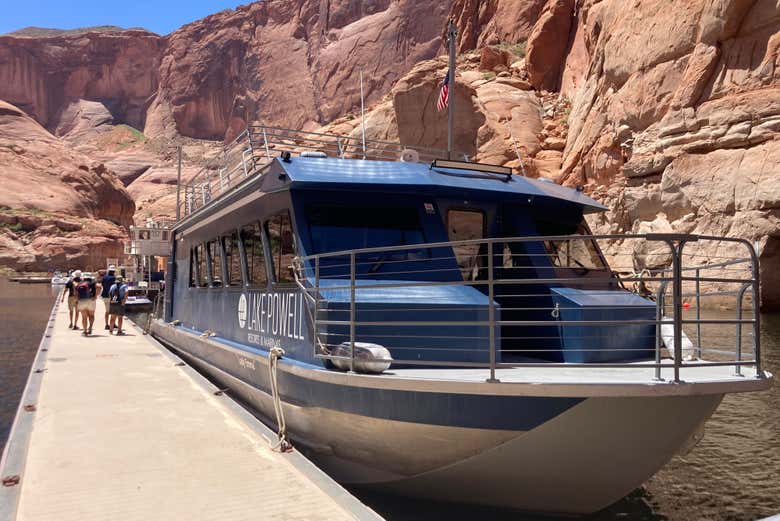 Paseo en barco por el lago Powell