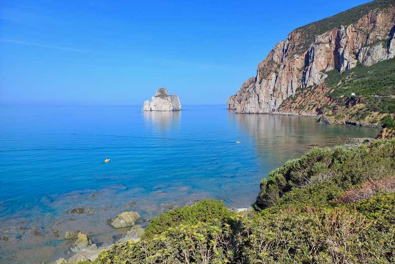 Visita guiada por la mina de Porto Flavia